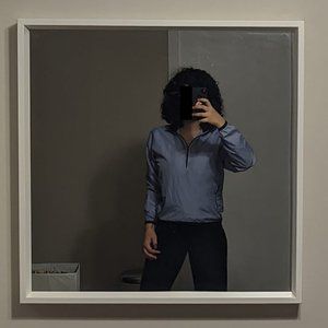 Nike Blue Long Sleeve Athletic Jacket